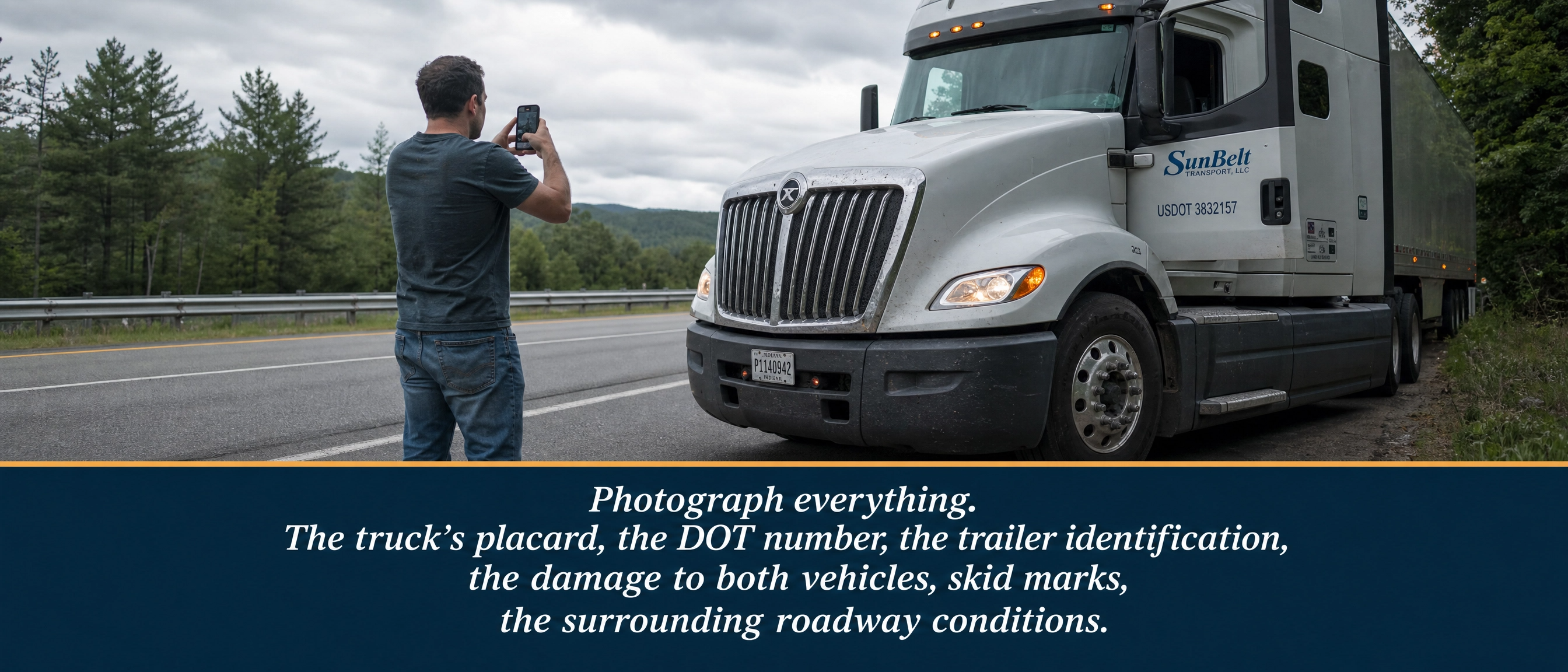 photographing-truck-dot-number-after-nh-highway-accident