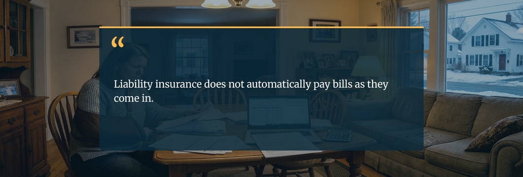 woman-reviewing-insurance-paperwork-at-new-hampshire-family-home