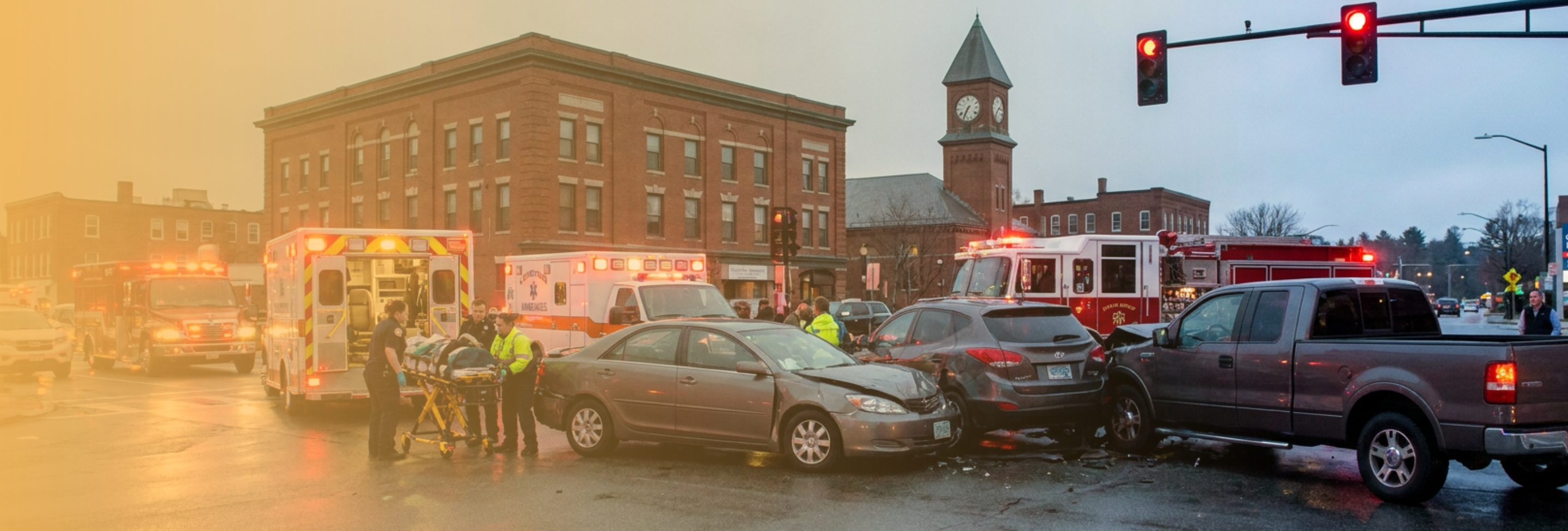 $275,000 Recovery After Chain-Reaction Collision at Signalized Intersection
