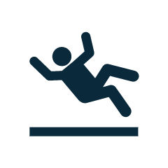 An image of two bike riders sustaining personal injuries in an accident